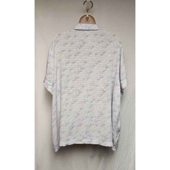 Gilligan & O'Malley Short Sleeve Sleepwear Pajama Pants Set Size 3X Blue/Red - Picture 5 of 10